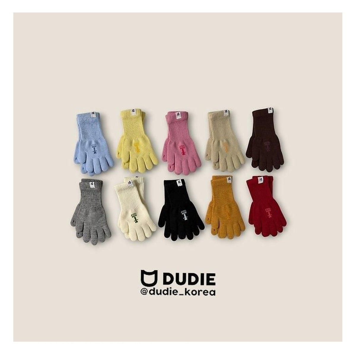 DUDIE マーク手袋 FREE