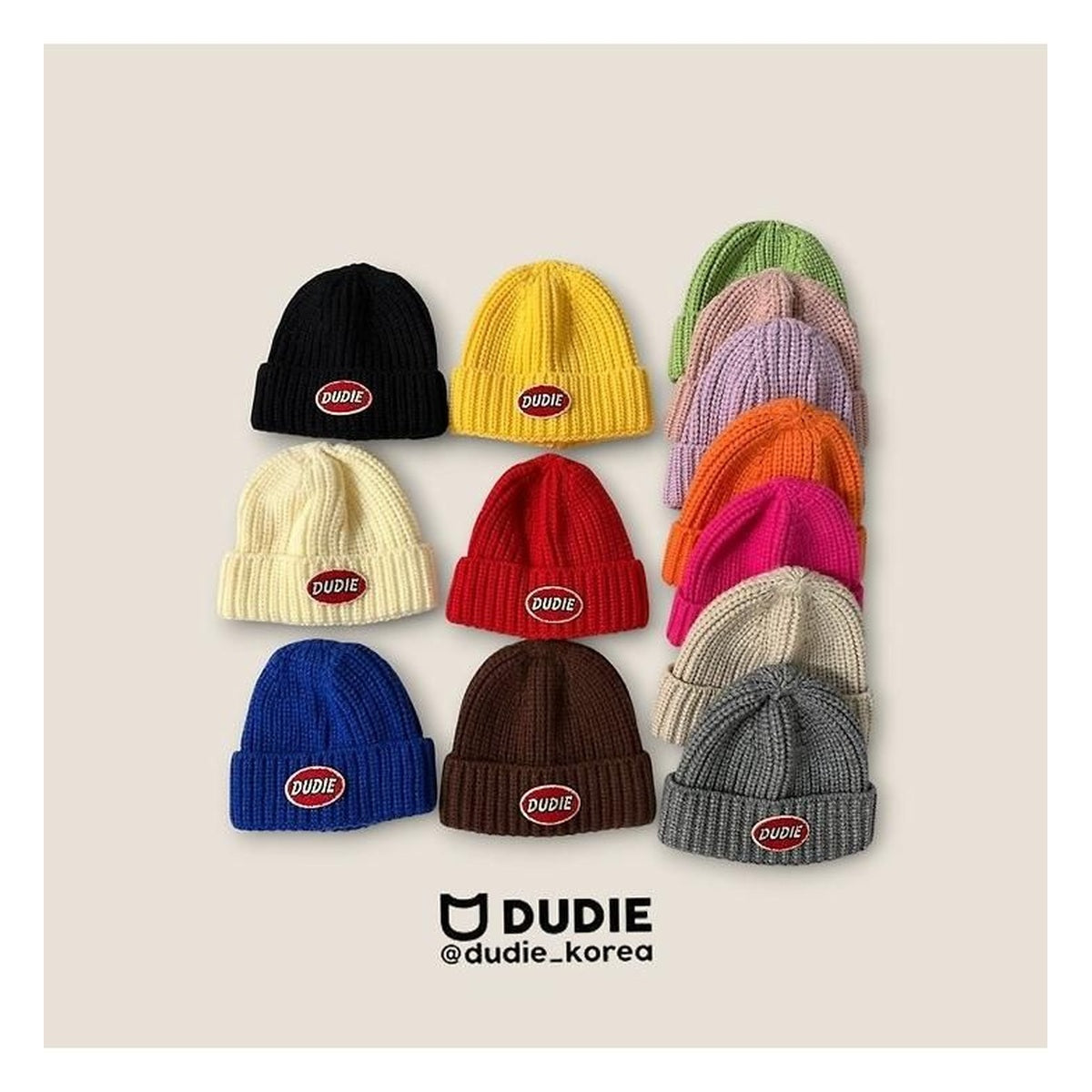 DUDIE パッチビーニー FREE
