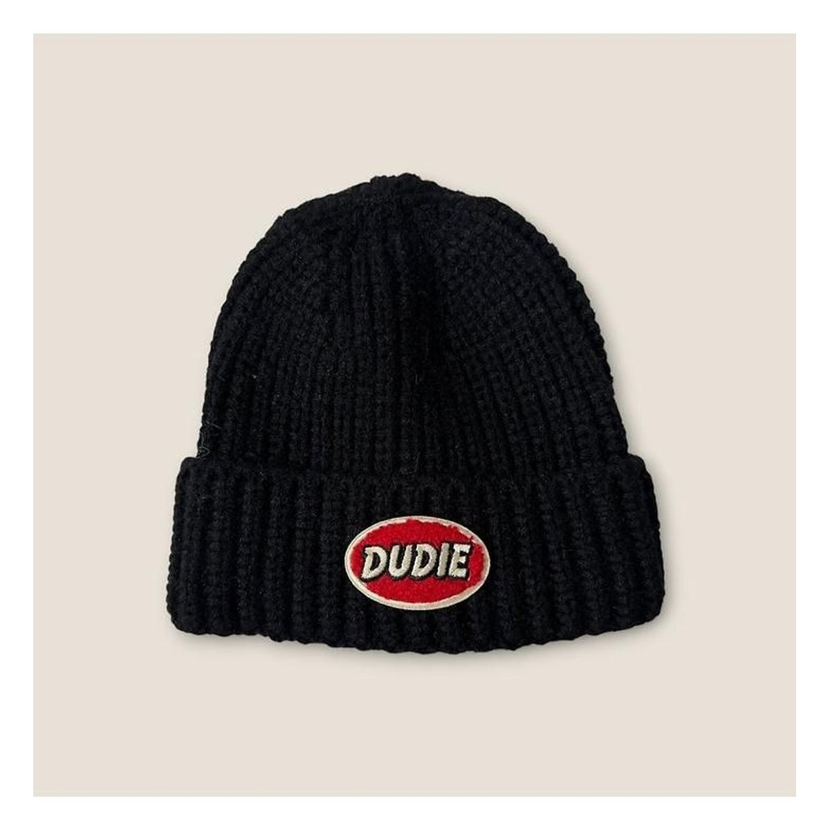 DUDIE パッチビーニー FREE