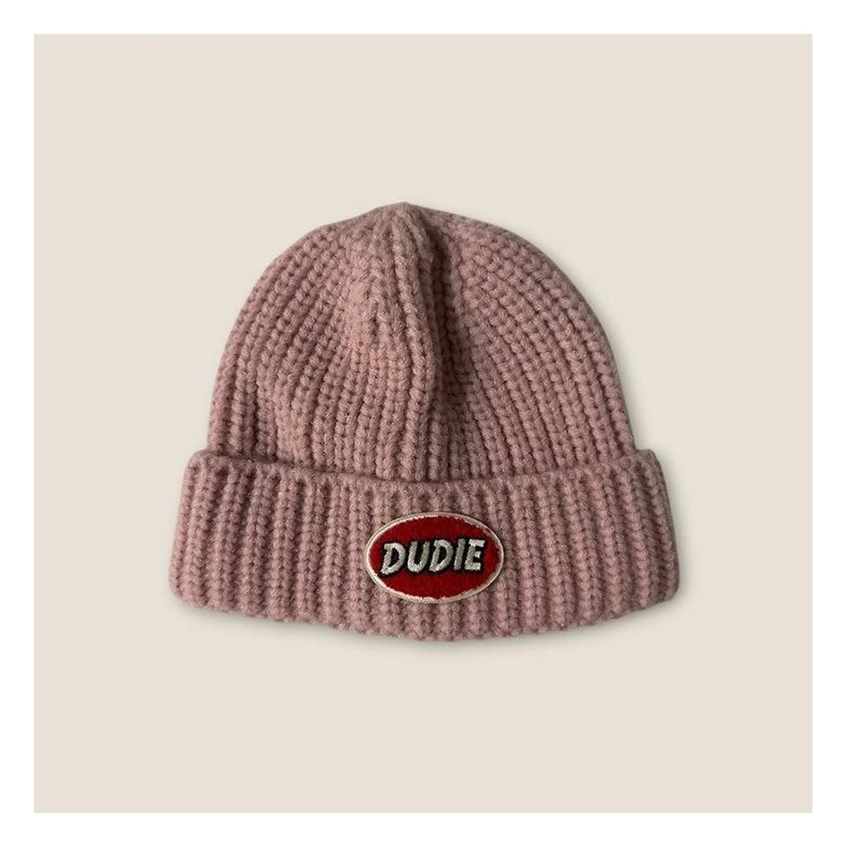 DUDIE パッチビーニー FREE