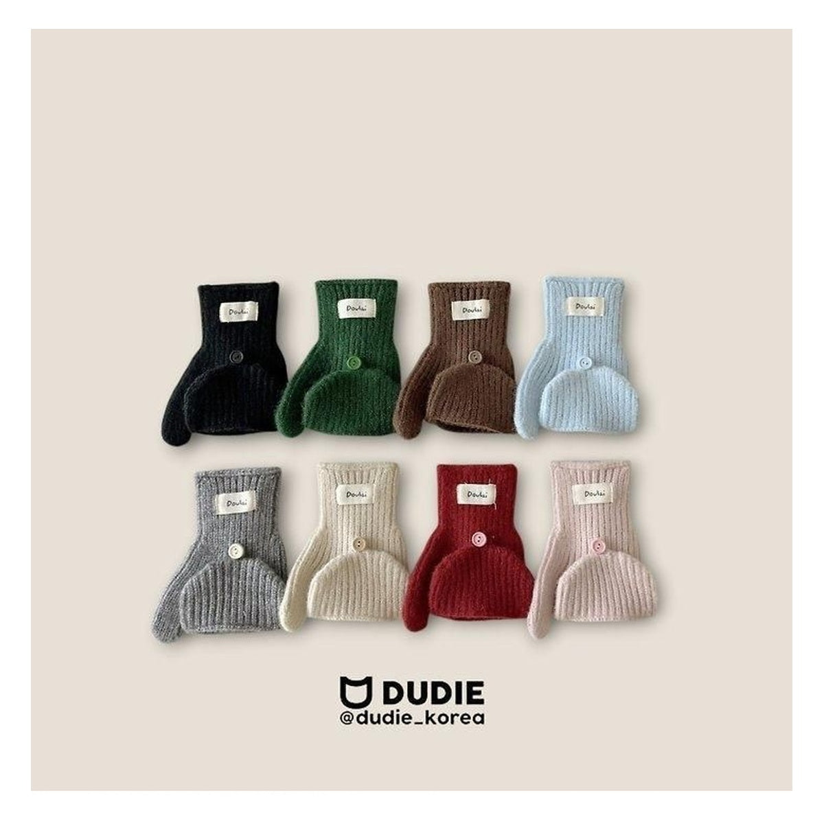 DUDIE ウィンターハット手袋 FREE