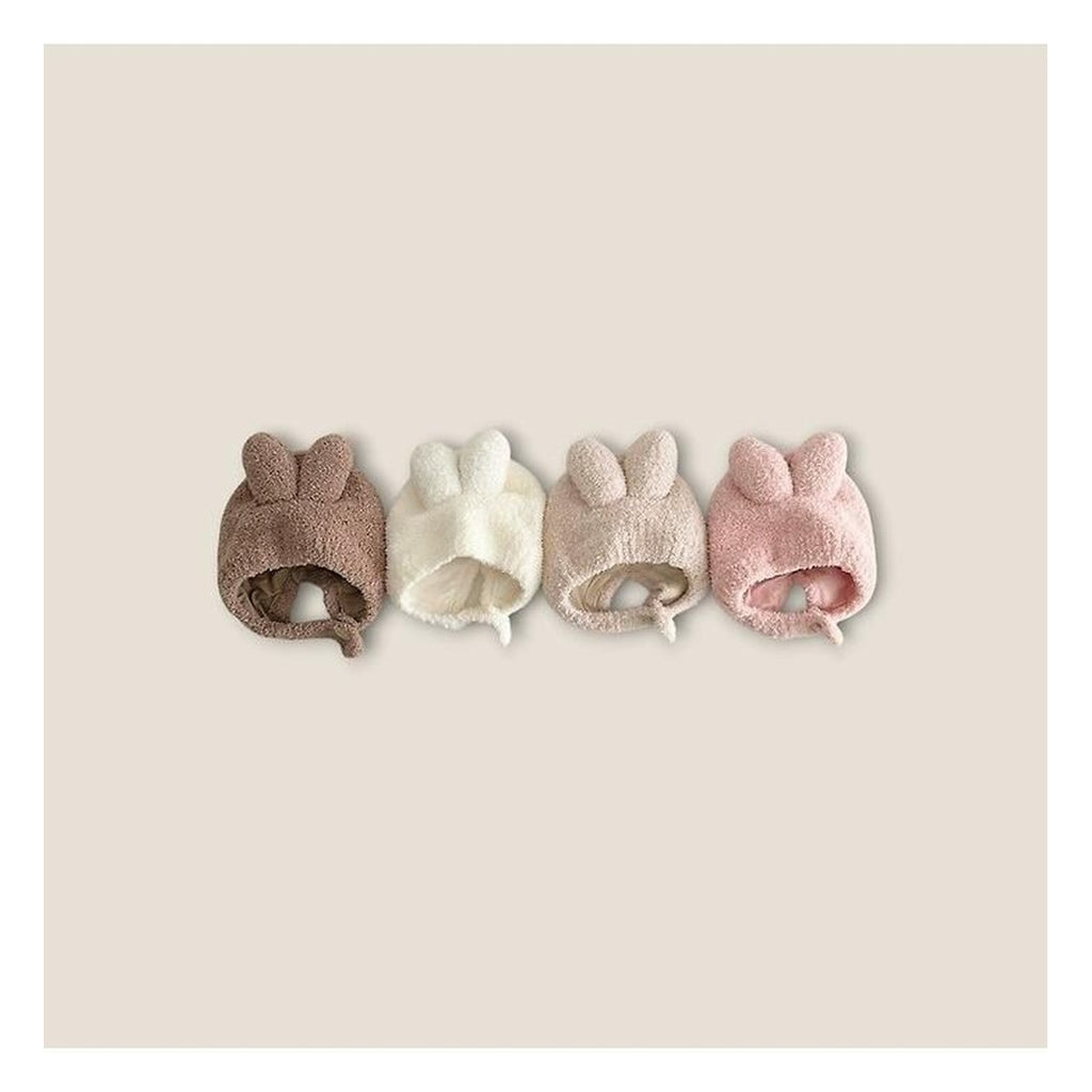 DUDIE 耳当てニット帽子 FREE(44-48cm)