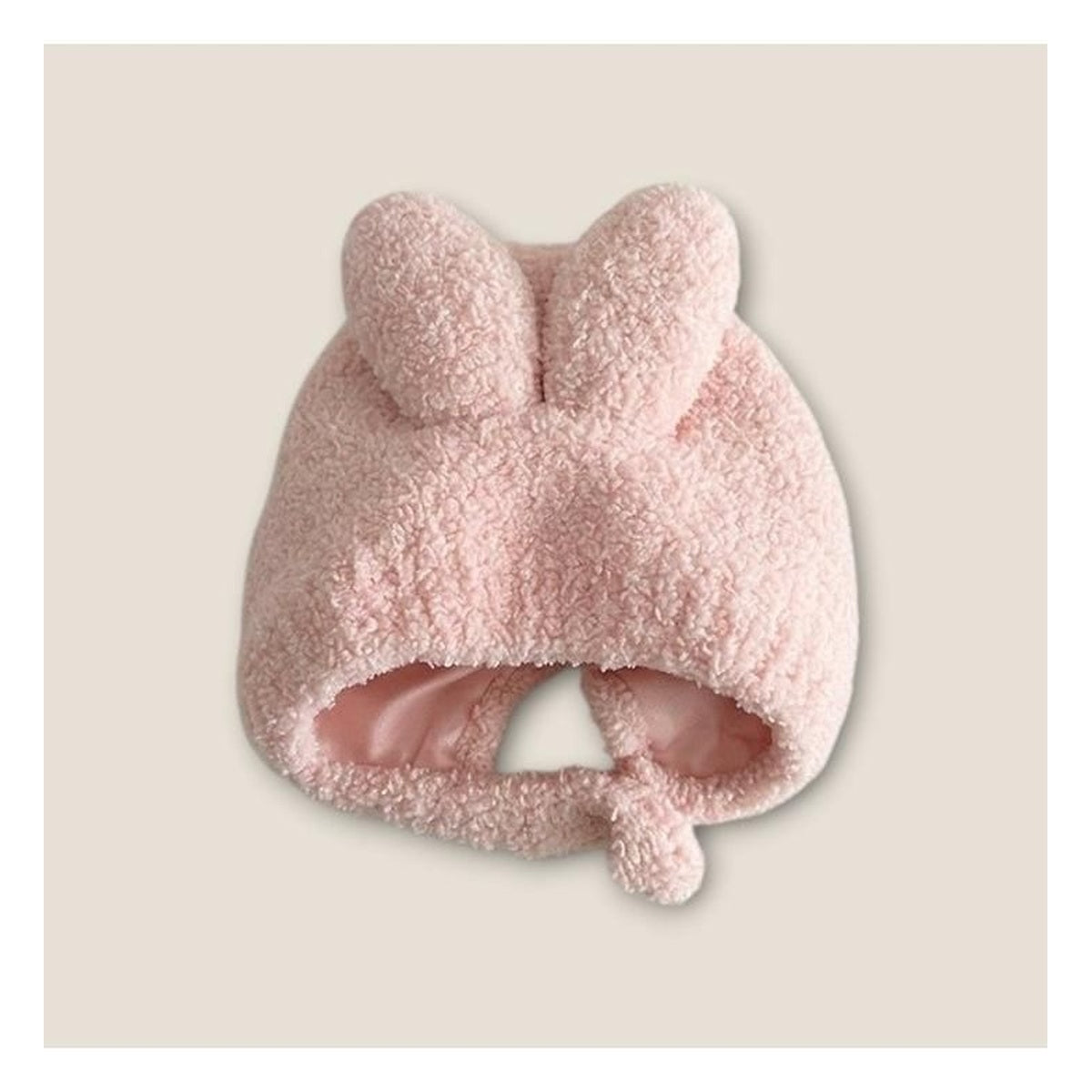 DUDIE 耳当てニット帽子 FREE(44-48cm)