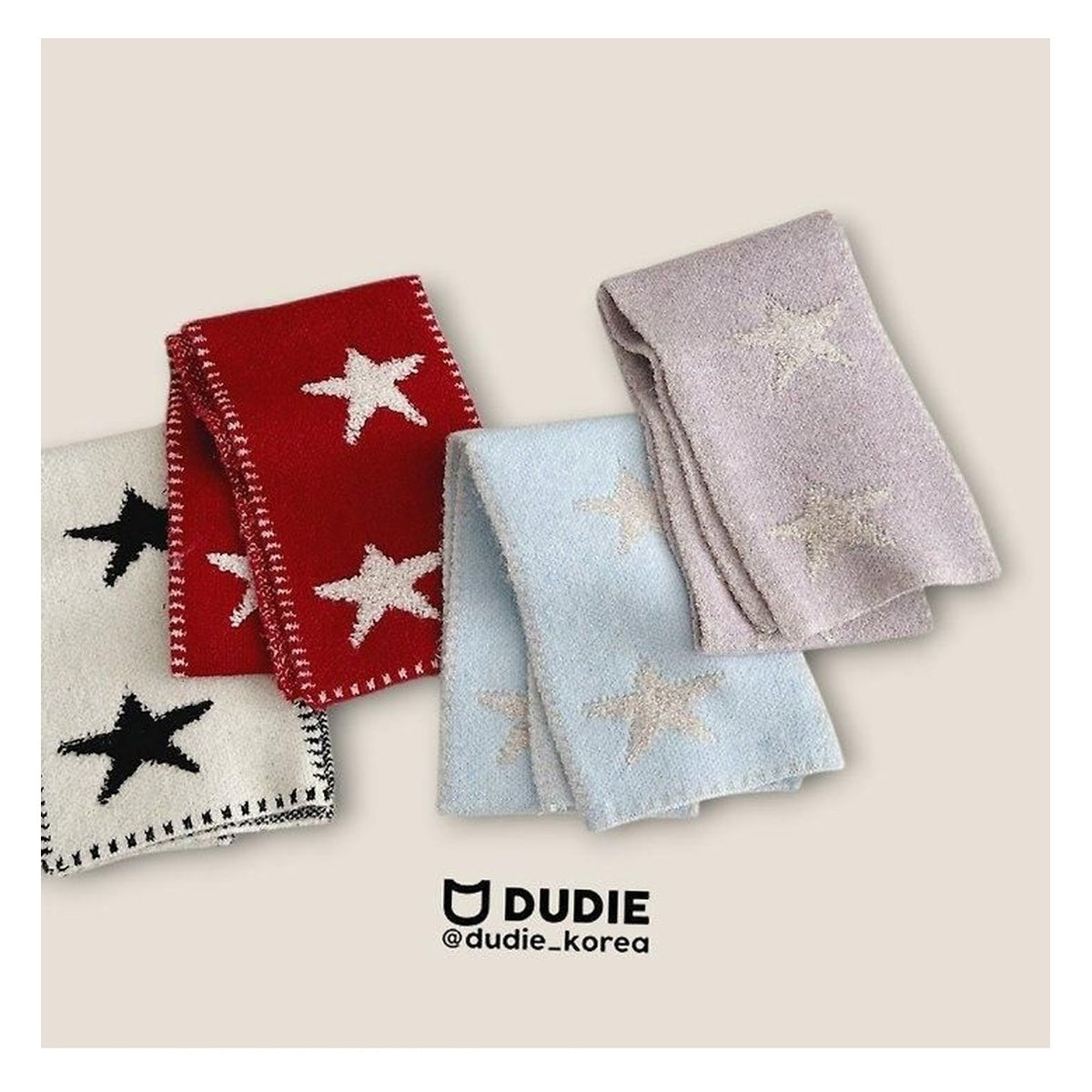 DUDIE スターマフラー FREE