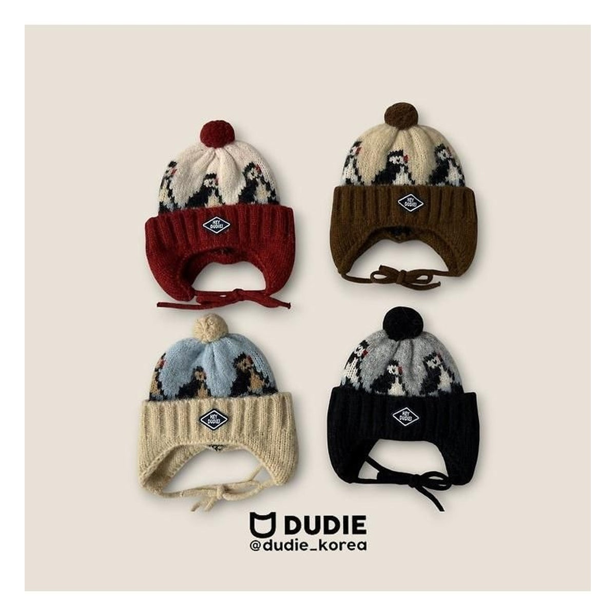 DUDIE ヘイペンビーニー FREE(48-54cm)