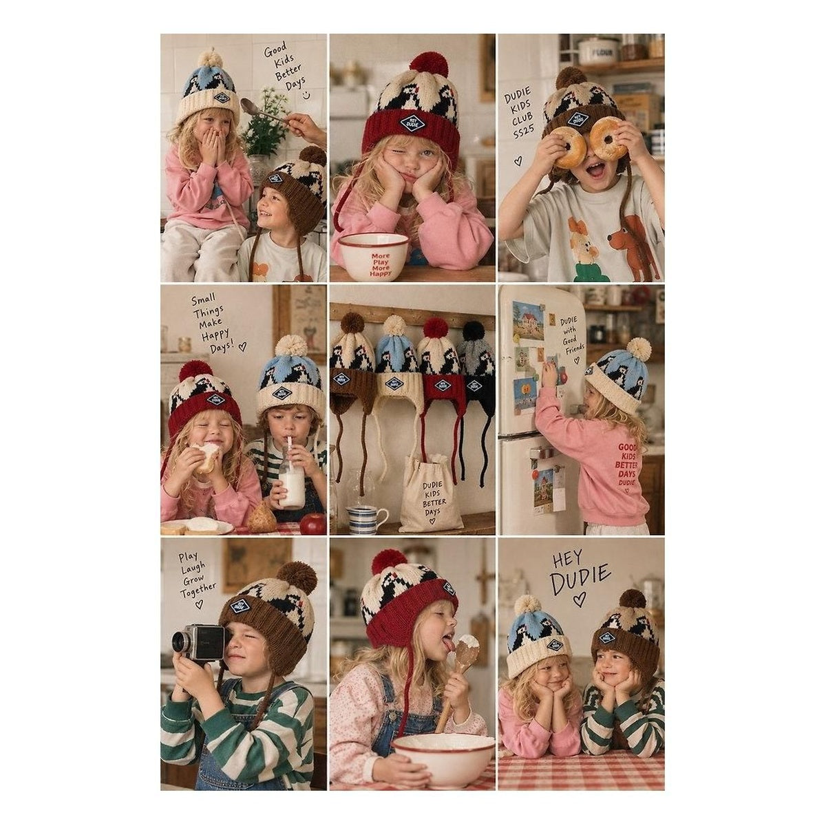 DUDIE ヘイペンビーニー FREE(48-54cm)