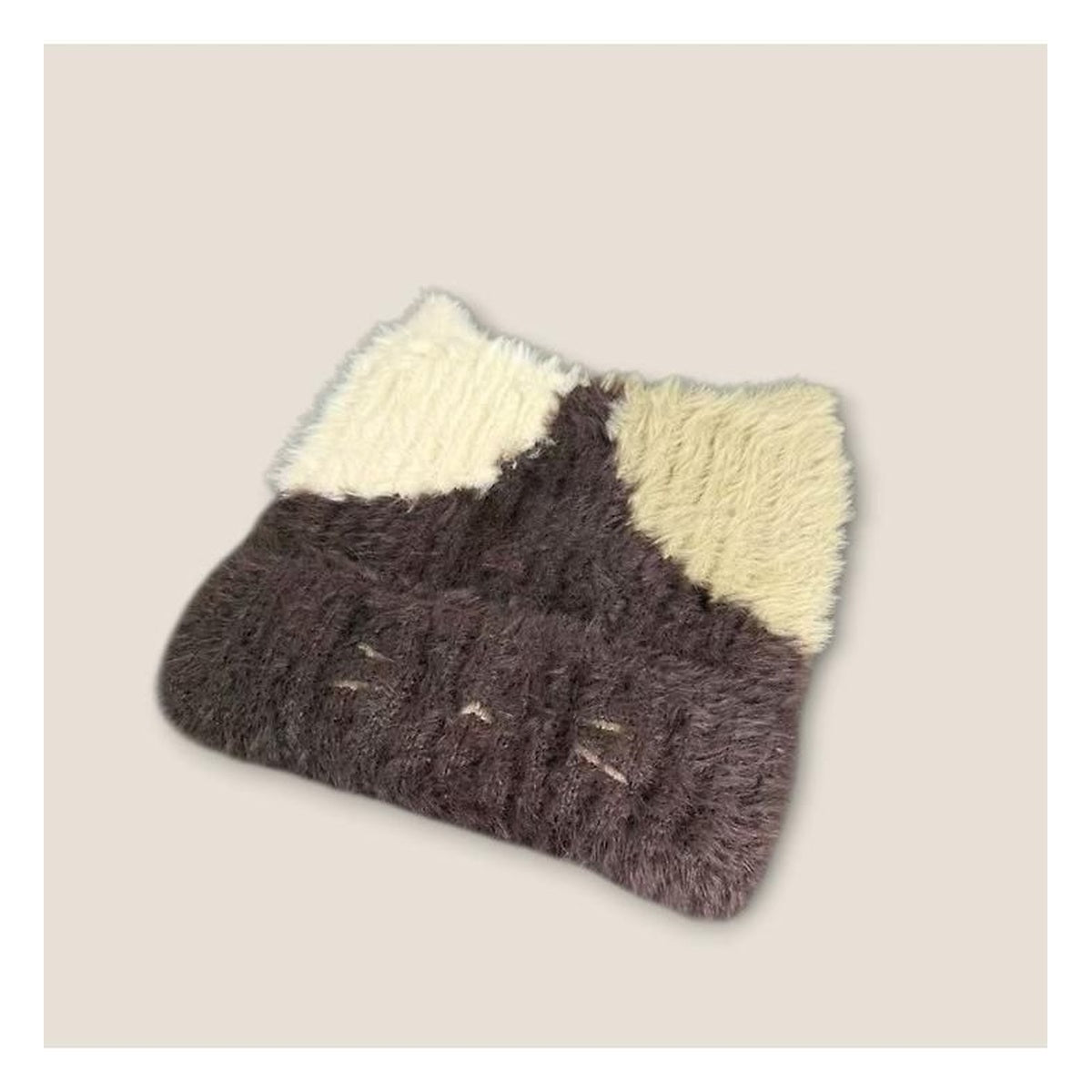 DUDIE ねこビーニー FREE(50-54cm)