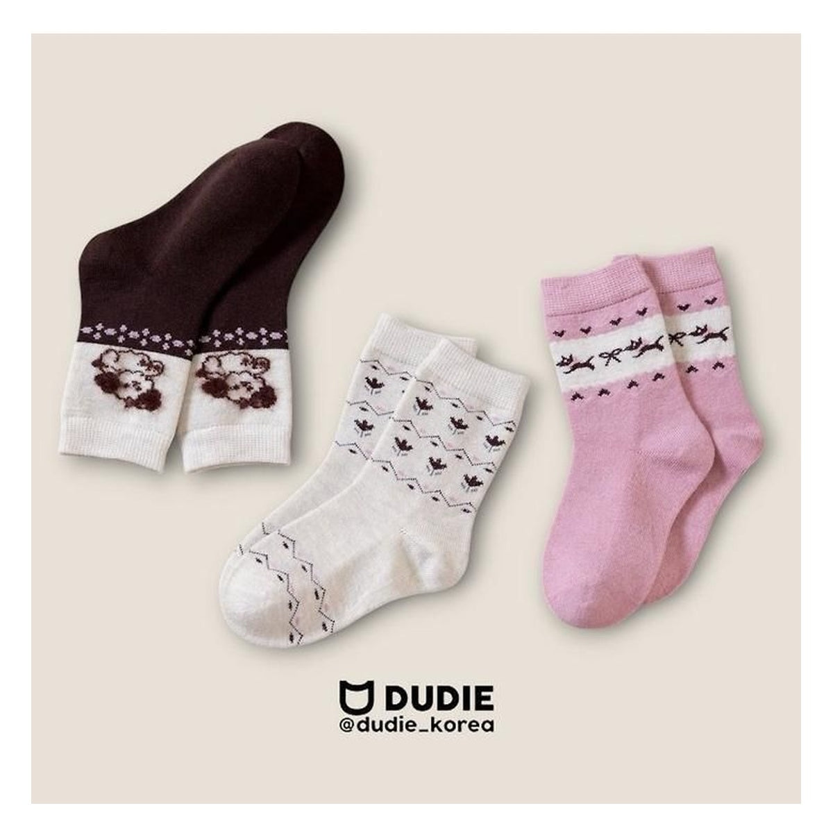 DUDIE リボンフォックス3種