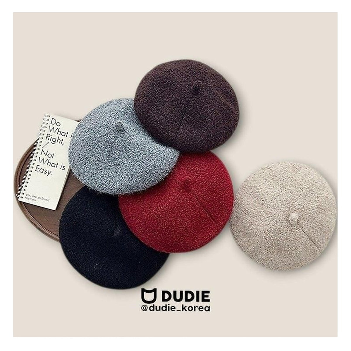 DUDIE アーティベレー帽 FREE(48-52cm)