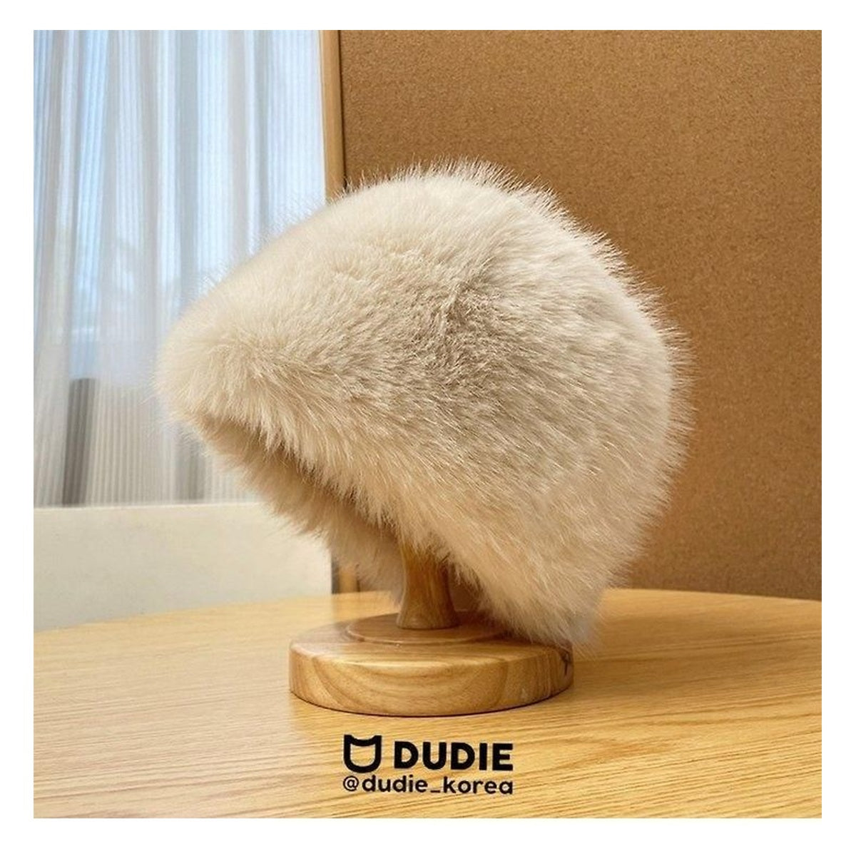 DUDIE フラッフィーベレー帽 FREE(48-60cm)