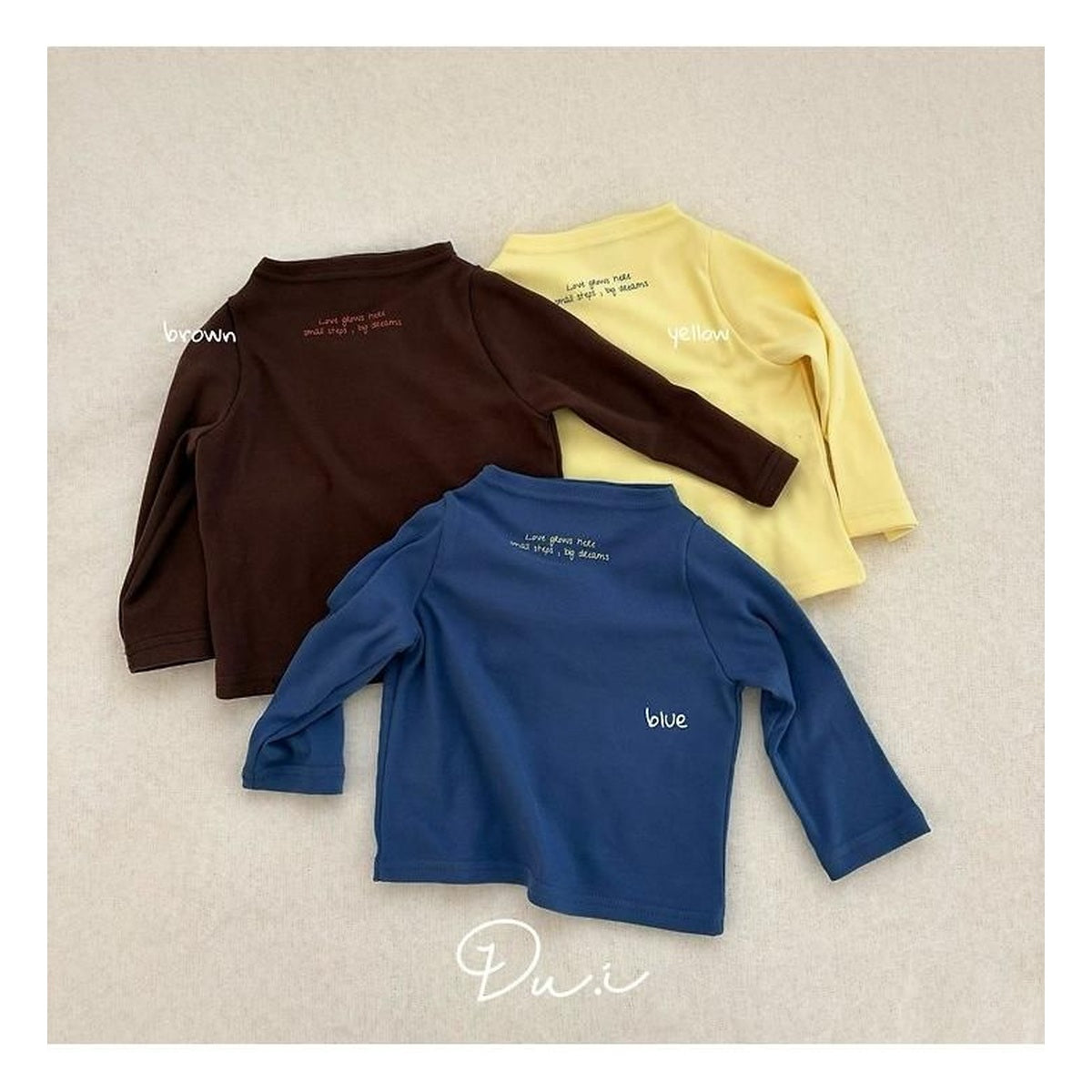 Dui ハーフハイネックTシャツ