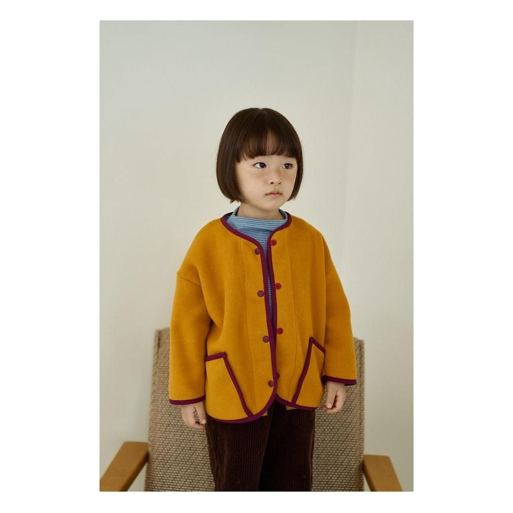 Dui ボーダーハーフハイネックTシャツ