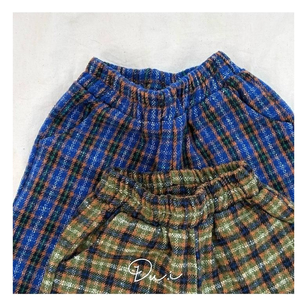 Dui チェックパンツ