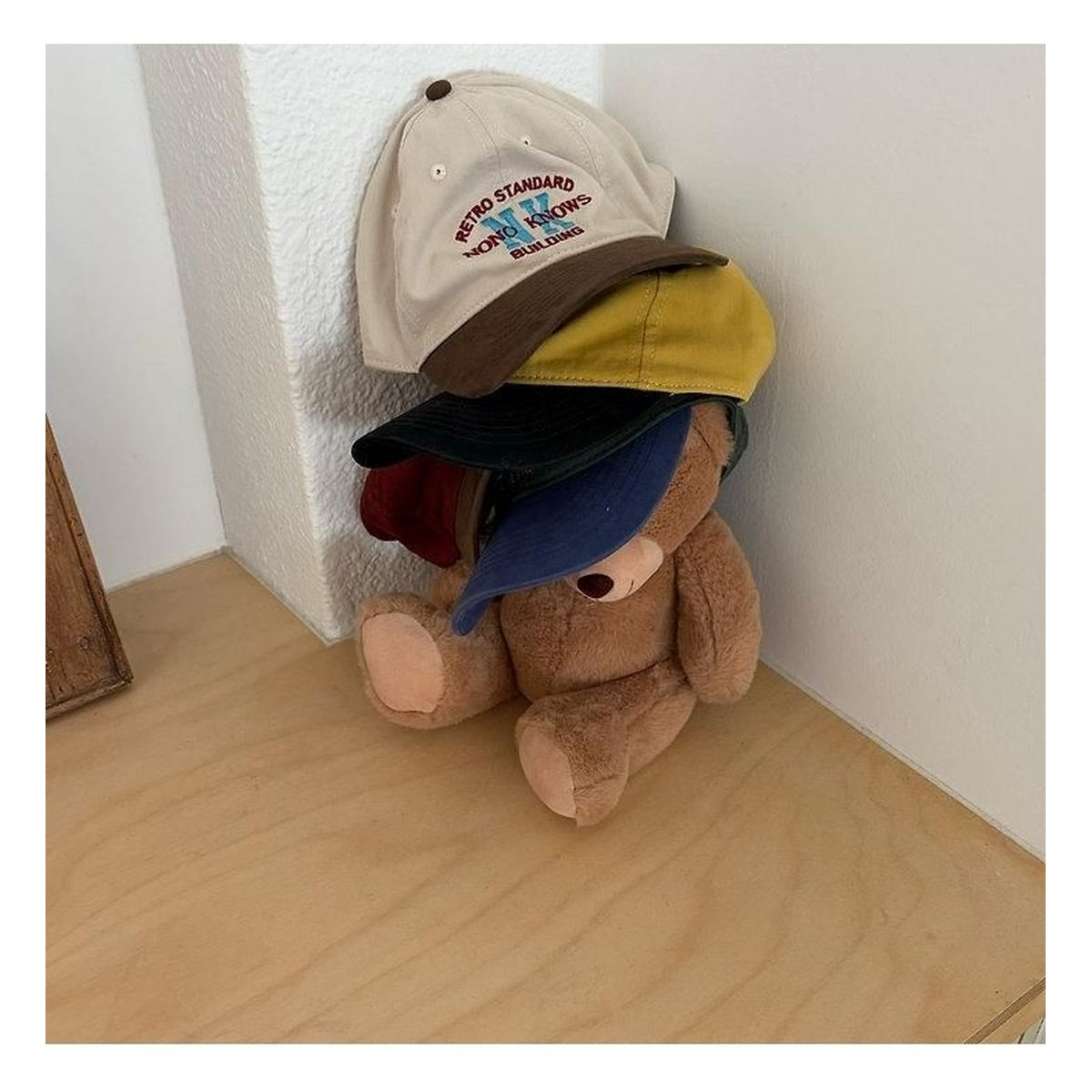 Dui レトロ配色キャップ FREE(48-52cm)