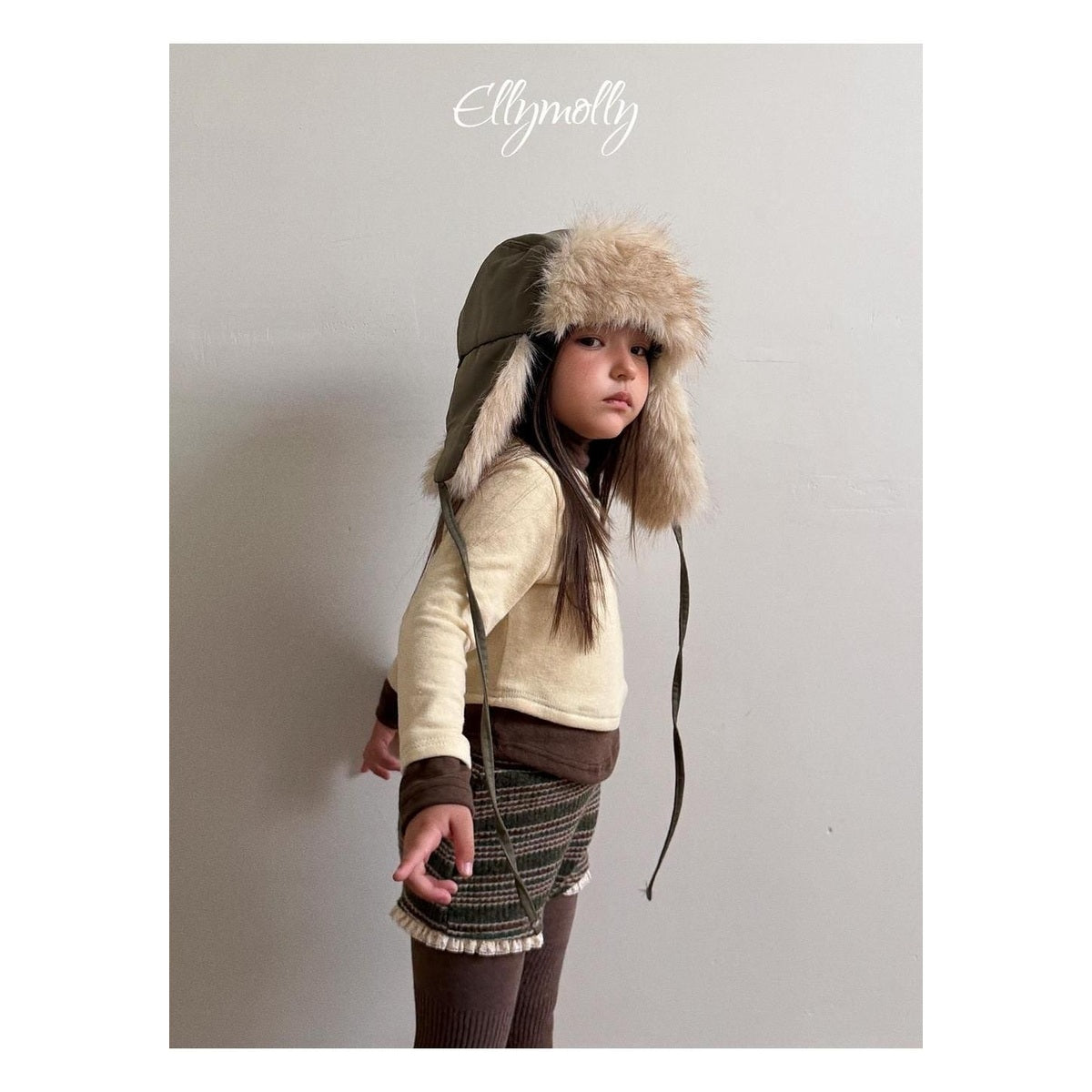 Elly molly エスキモーファーパディング