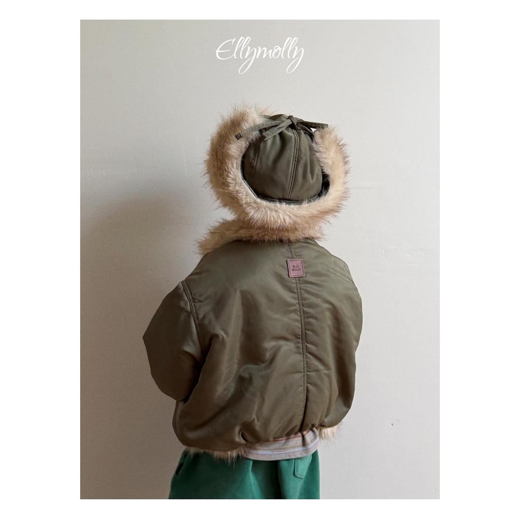 Elly molly エスキモーファーパディング