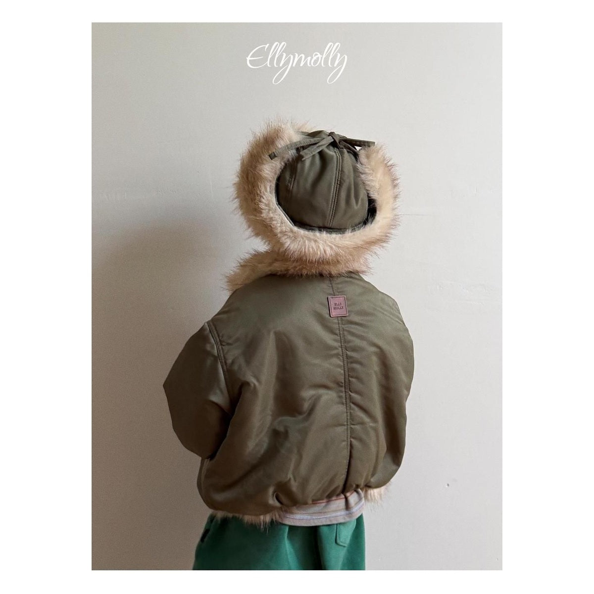 Elly molly エスキモーファーパディング