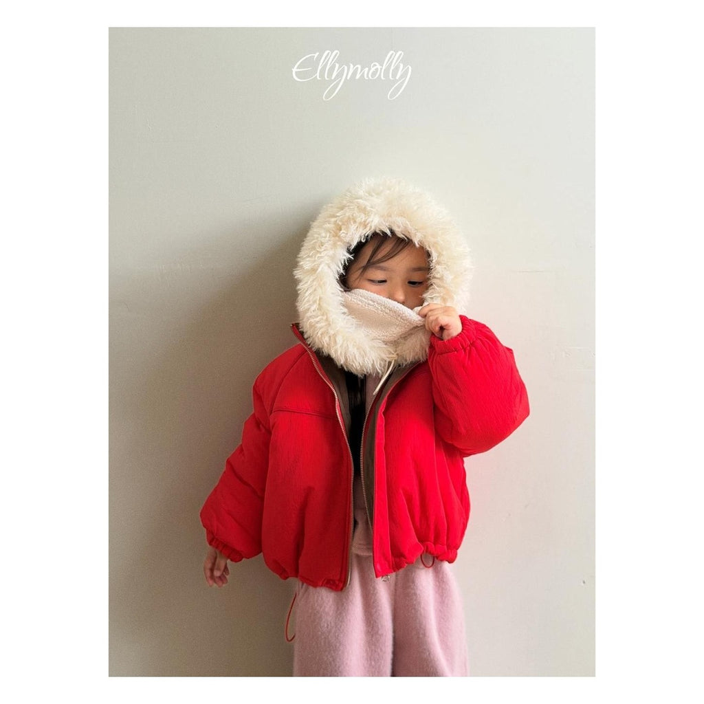 Elly molly フラッフィーフードウォーマー