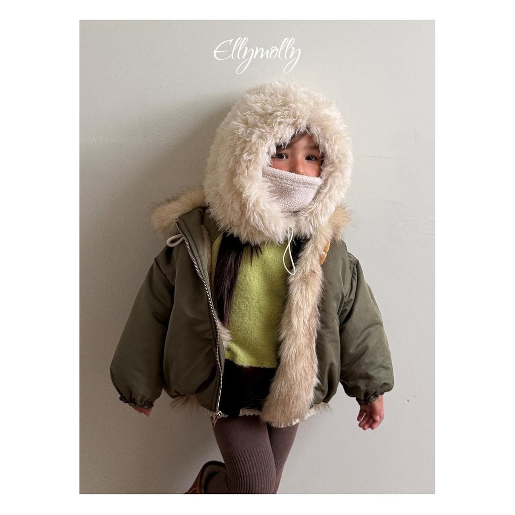 Elly molly フラッフィーフードウォーマー