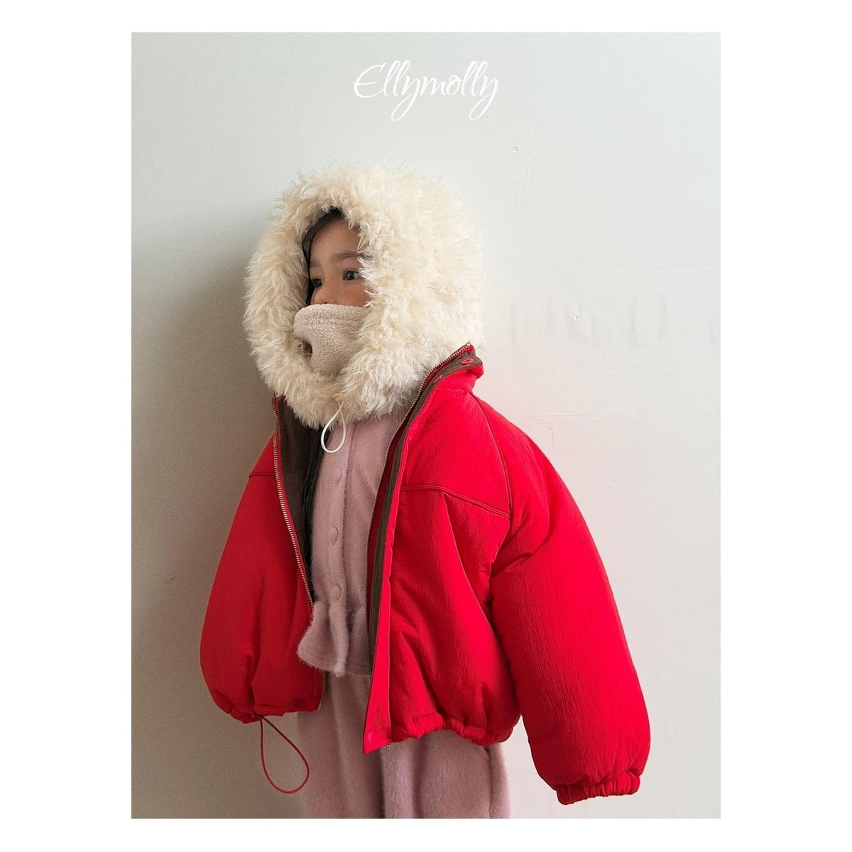 Elly molly フラッフィーフードウォーマー