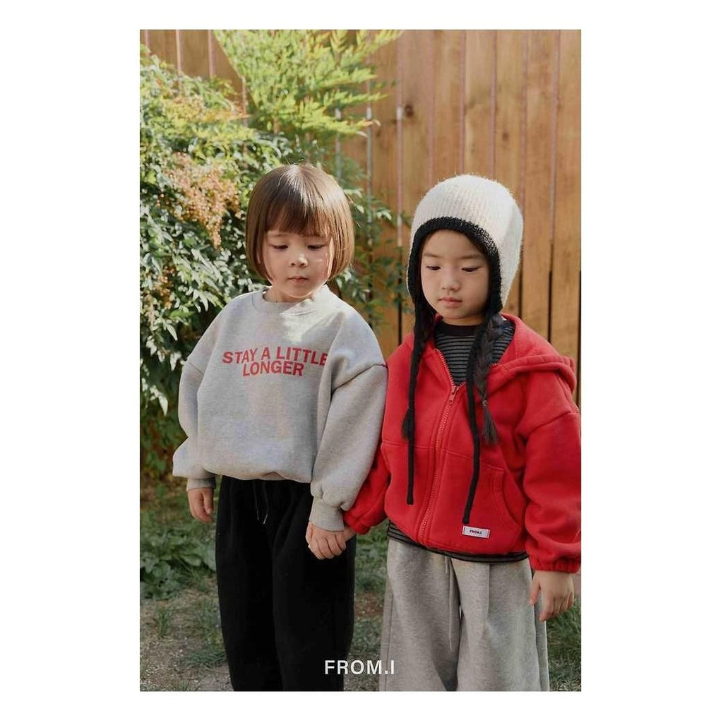 FROM I 起毛ワイドスウェットパンツ