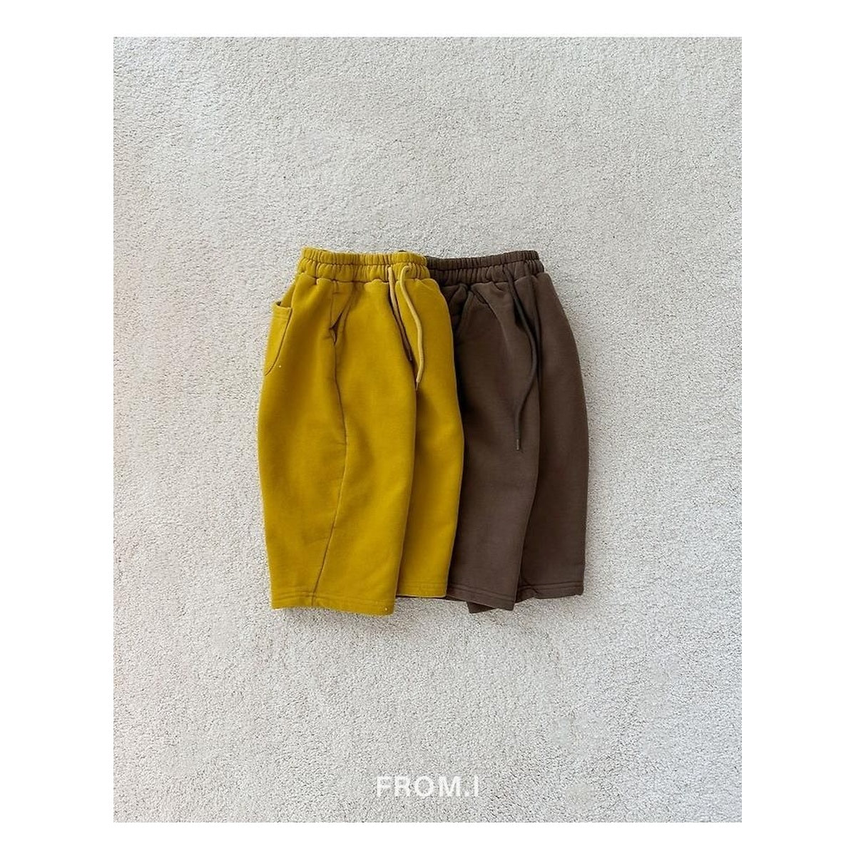 FROM I カーブ裏起毛パンツ