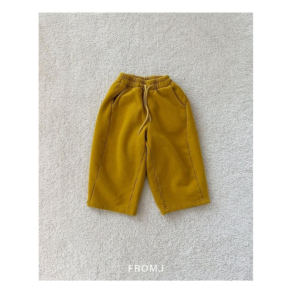 FROM I カーブ裏起毛パンツ