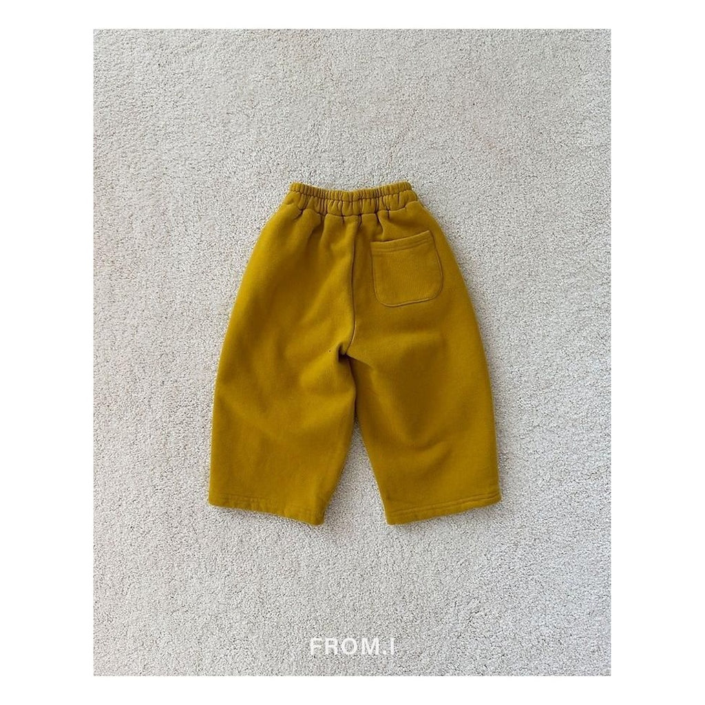 FROM I カーブ裏起毛パンツ