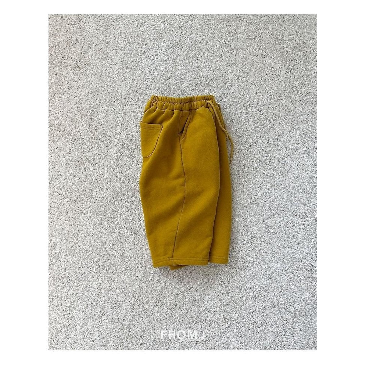 FROM I カーブ裏起毛パンツ