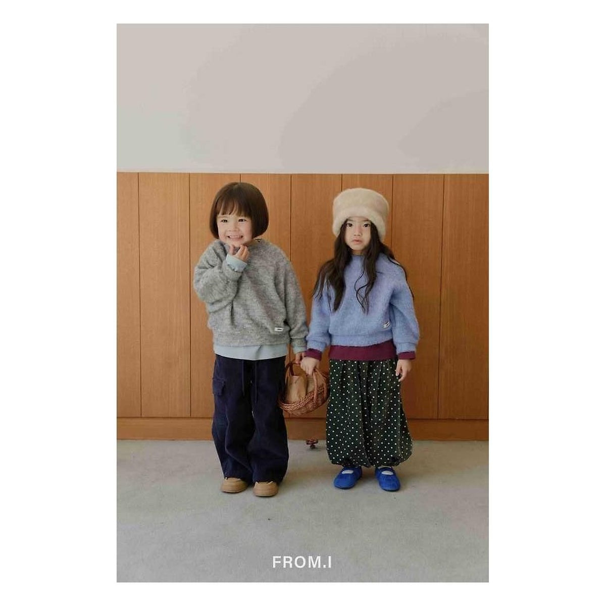 FROM I ベルベットティーカーゴパンツ