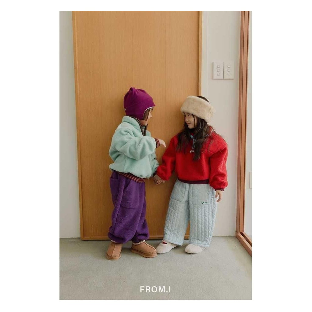 FROM I パステルキルティングパンツ
