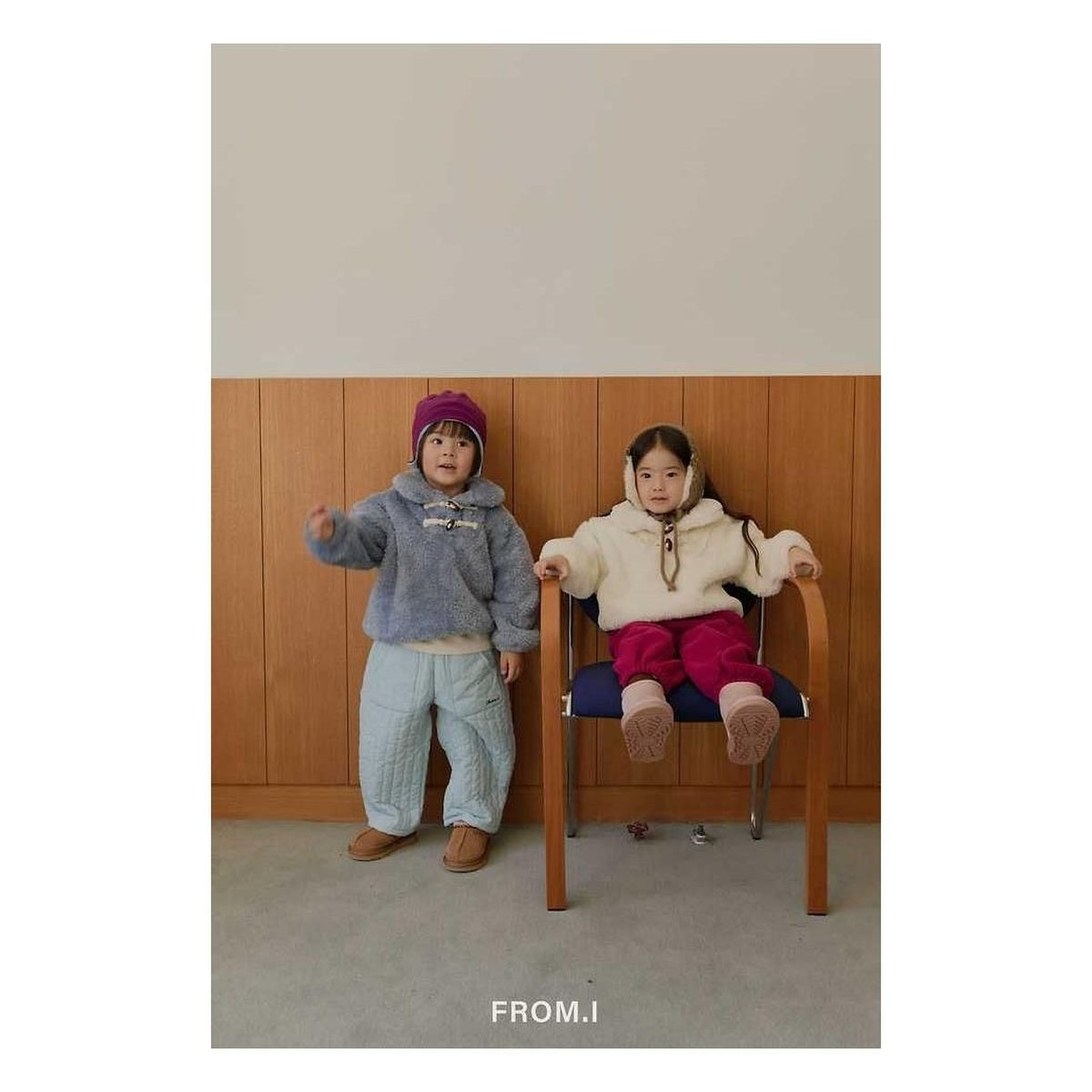 FROM I パステルキルティングパンツ