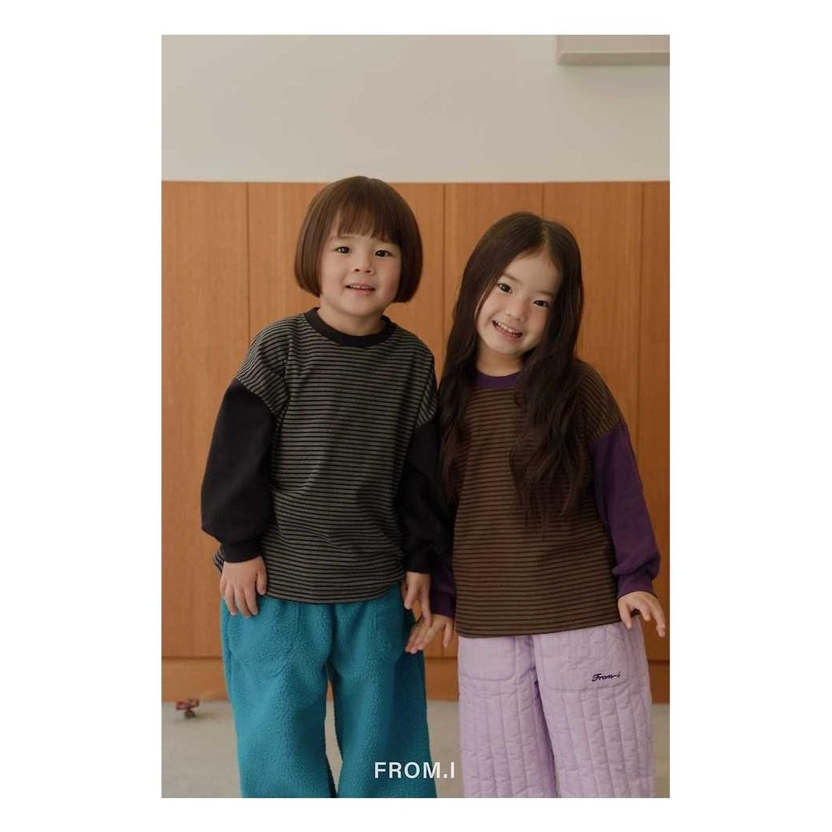 FROM I ボーダーTシャツ