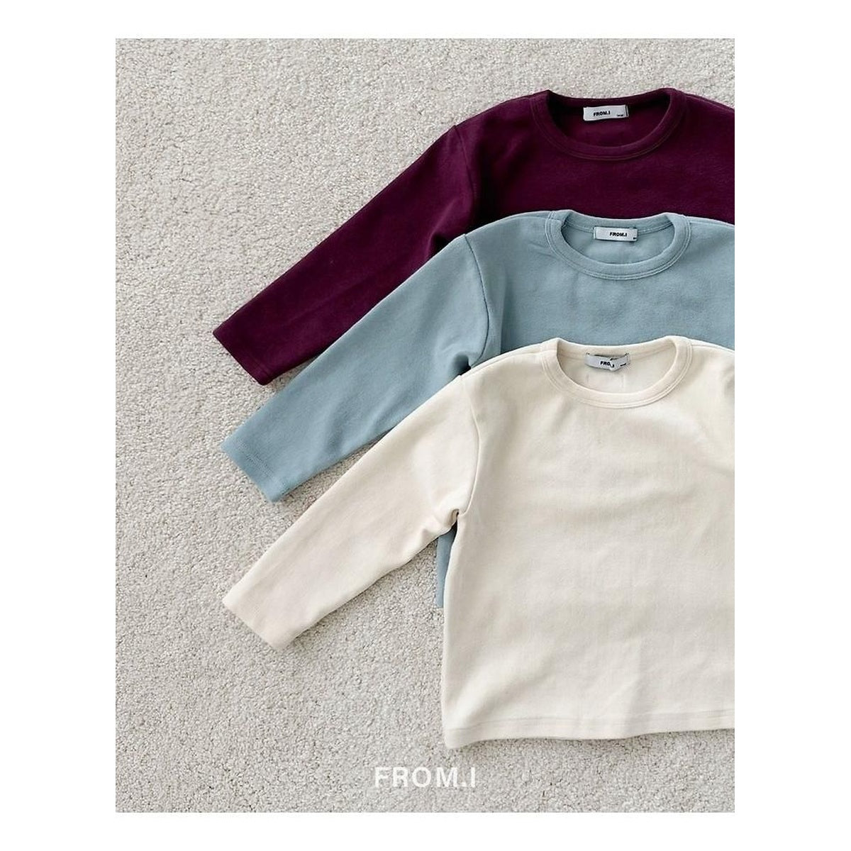FROM I ソフト裏起毛Tシャツ