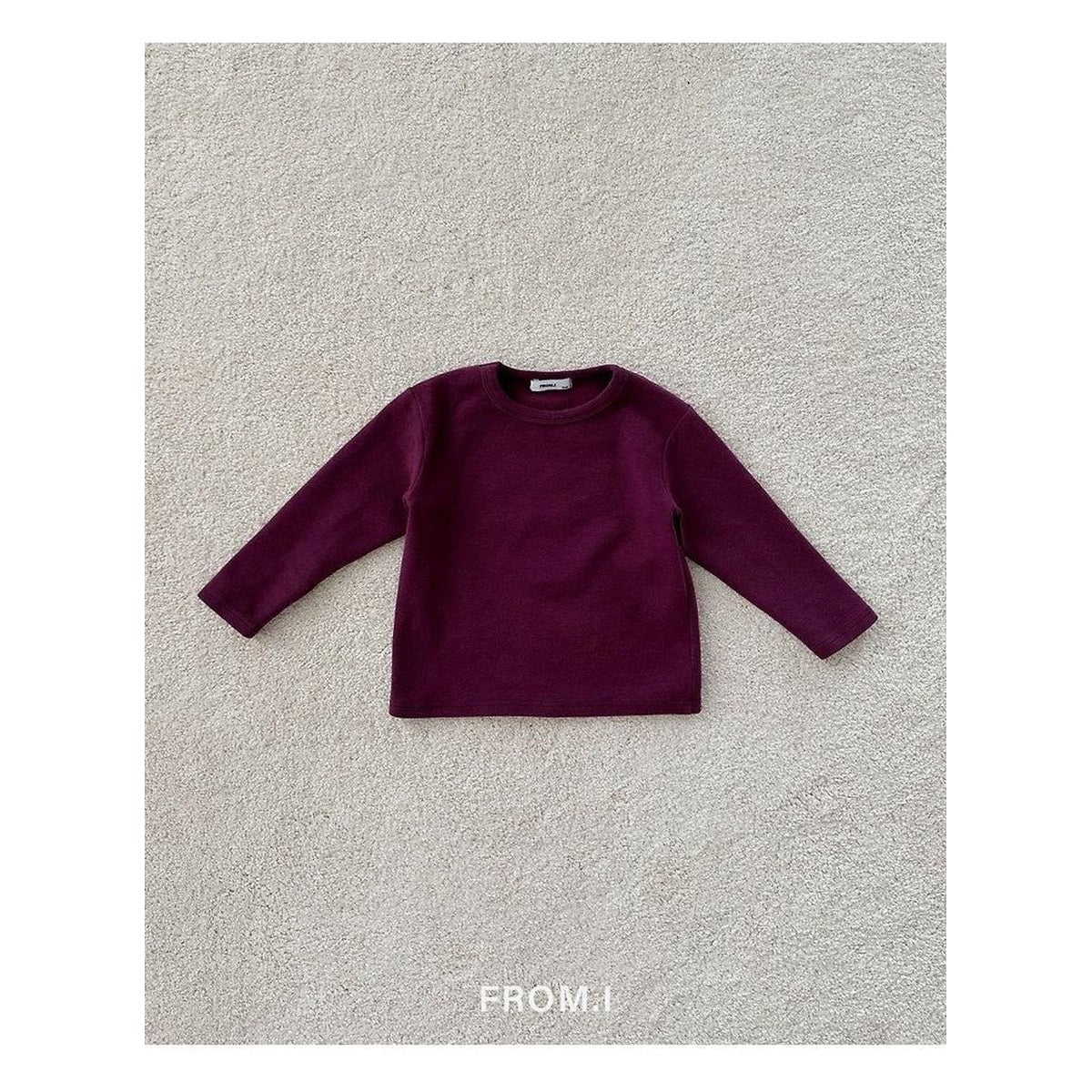 FROM I ソフト裏起毛Tシャツ