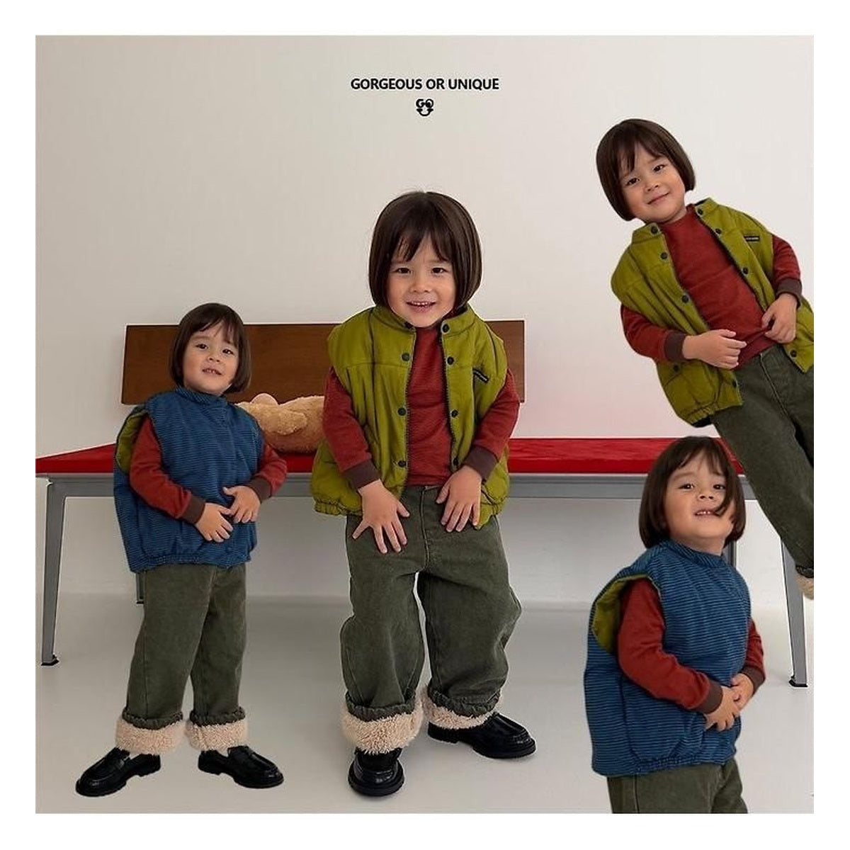 gou ホットパックベスト（両面）ジュニア用