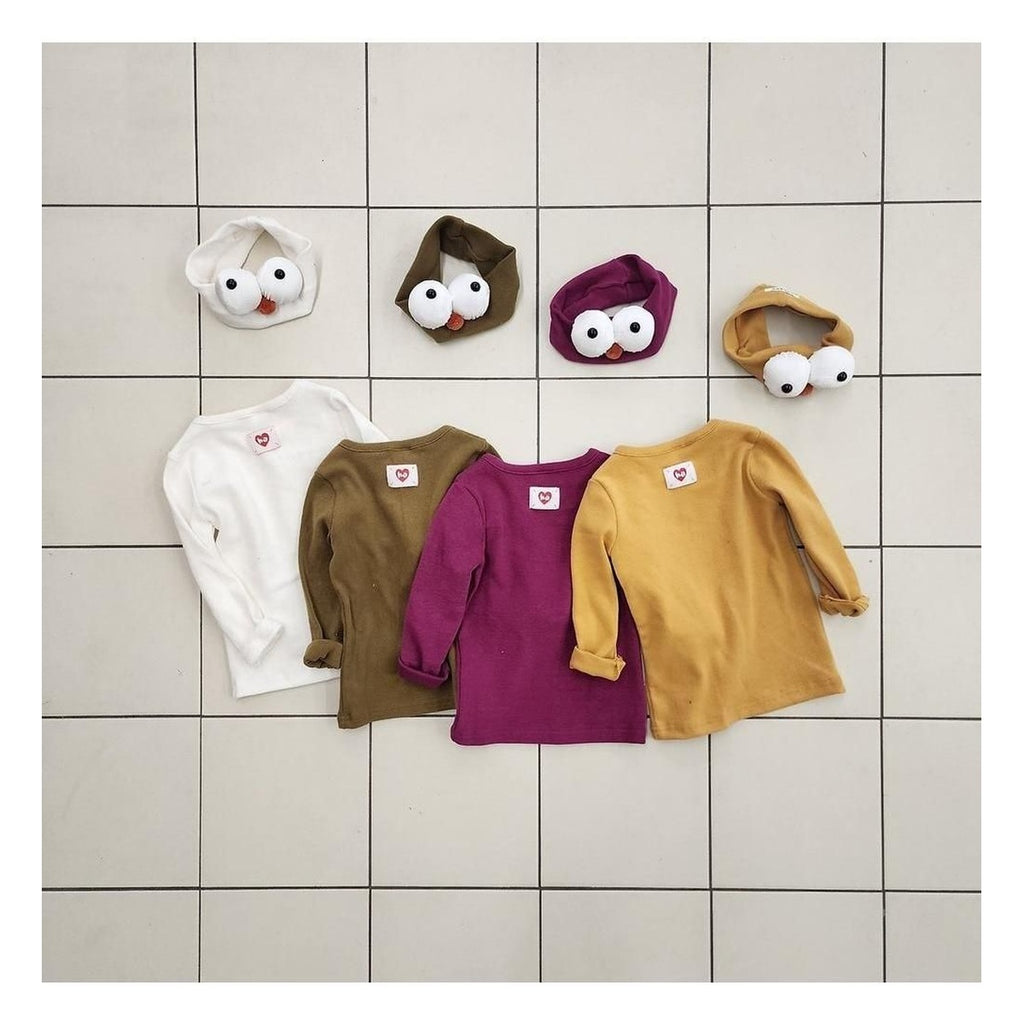 HAHAHA ピーチ無地Tシャツ