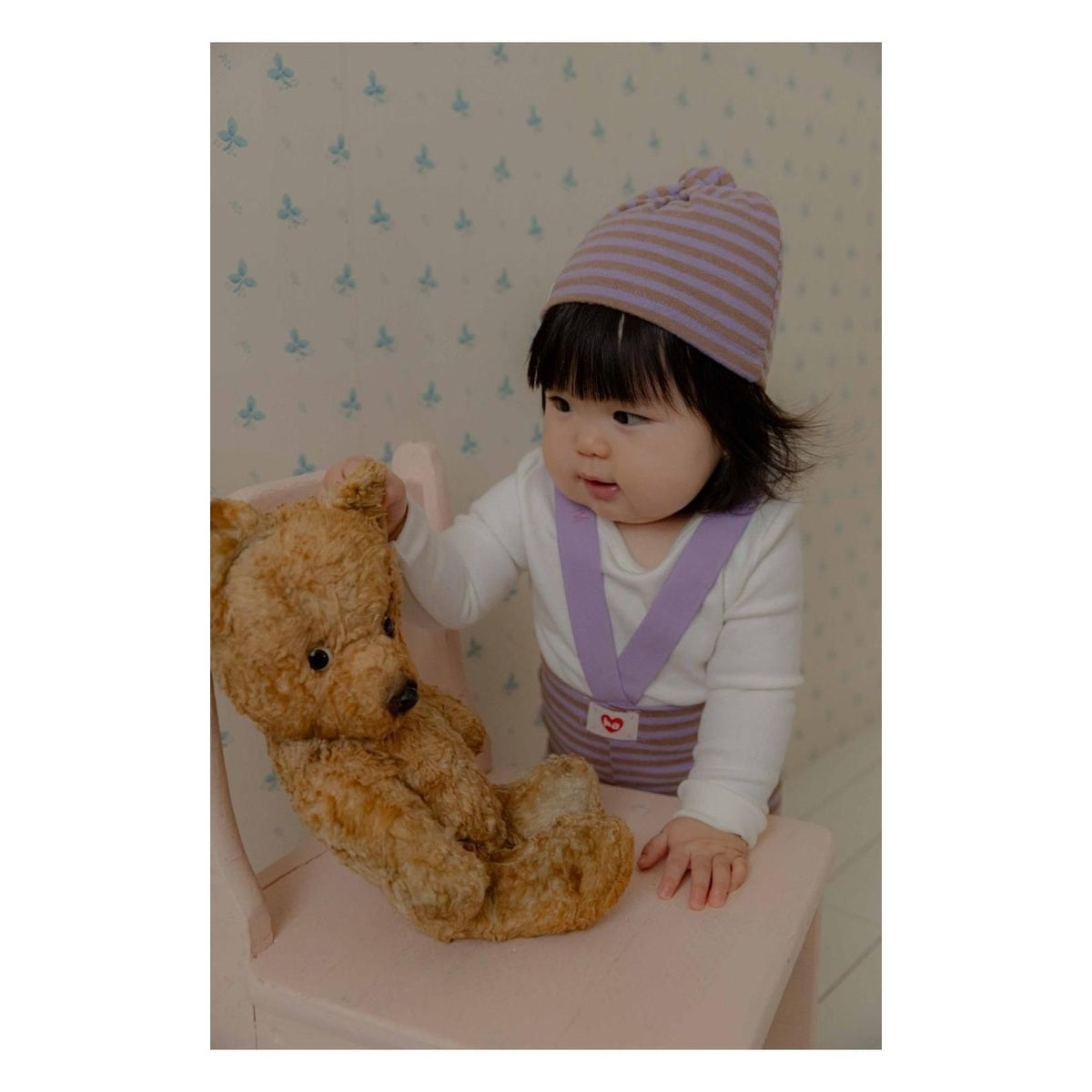 HAHAHA ピーチ無地Tシャツ