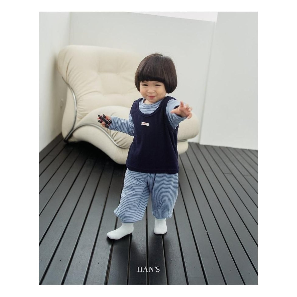 Hans 裏起毛コーデュロイパンツ