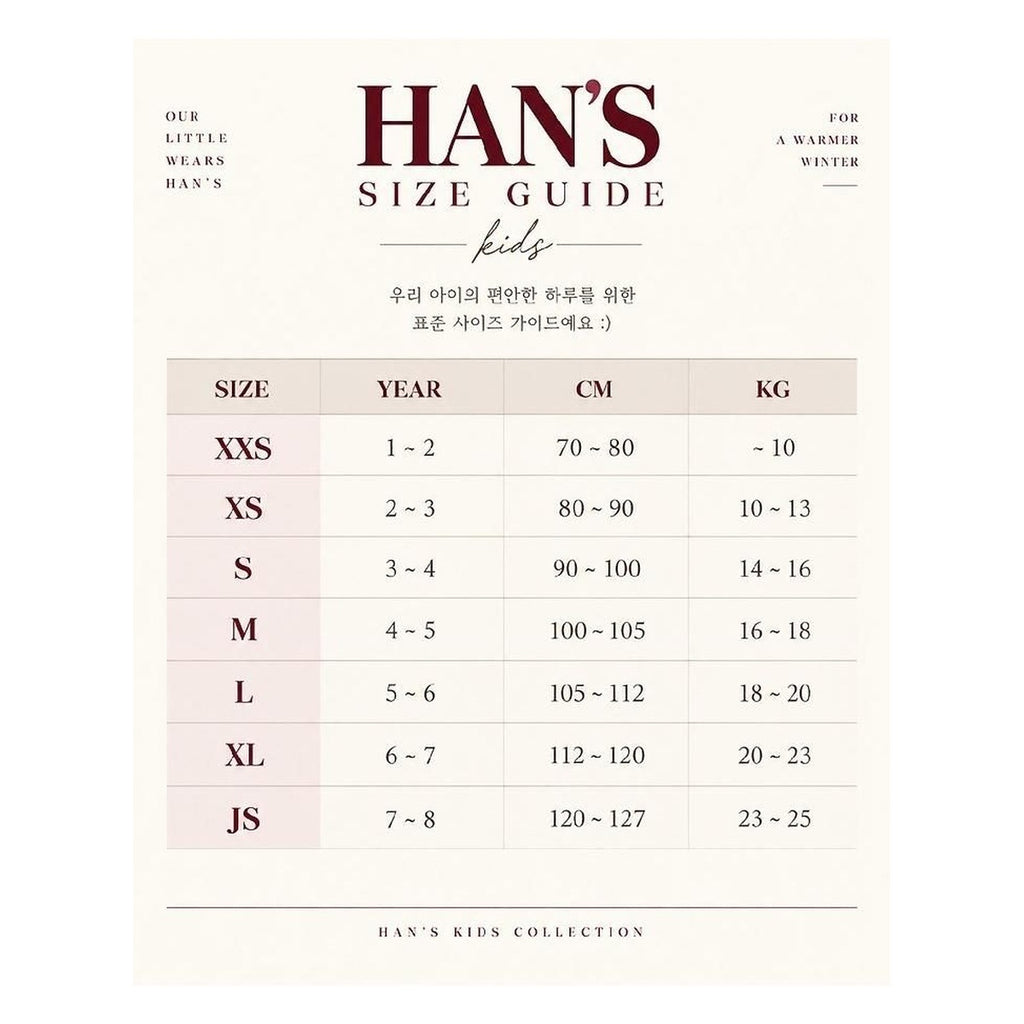 Hans ストライプ裏起毛Tシャツ