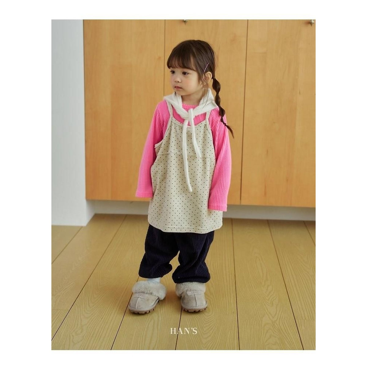 Hans シューティング裏起毛Tシャツ