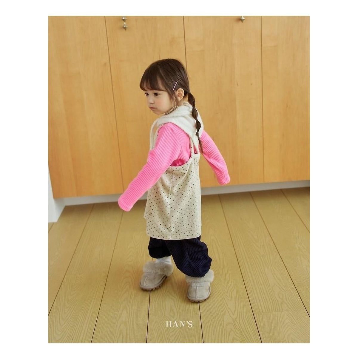 Hans シューティング裏起毛Tシャツ