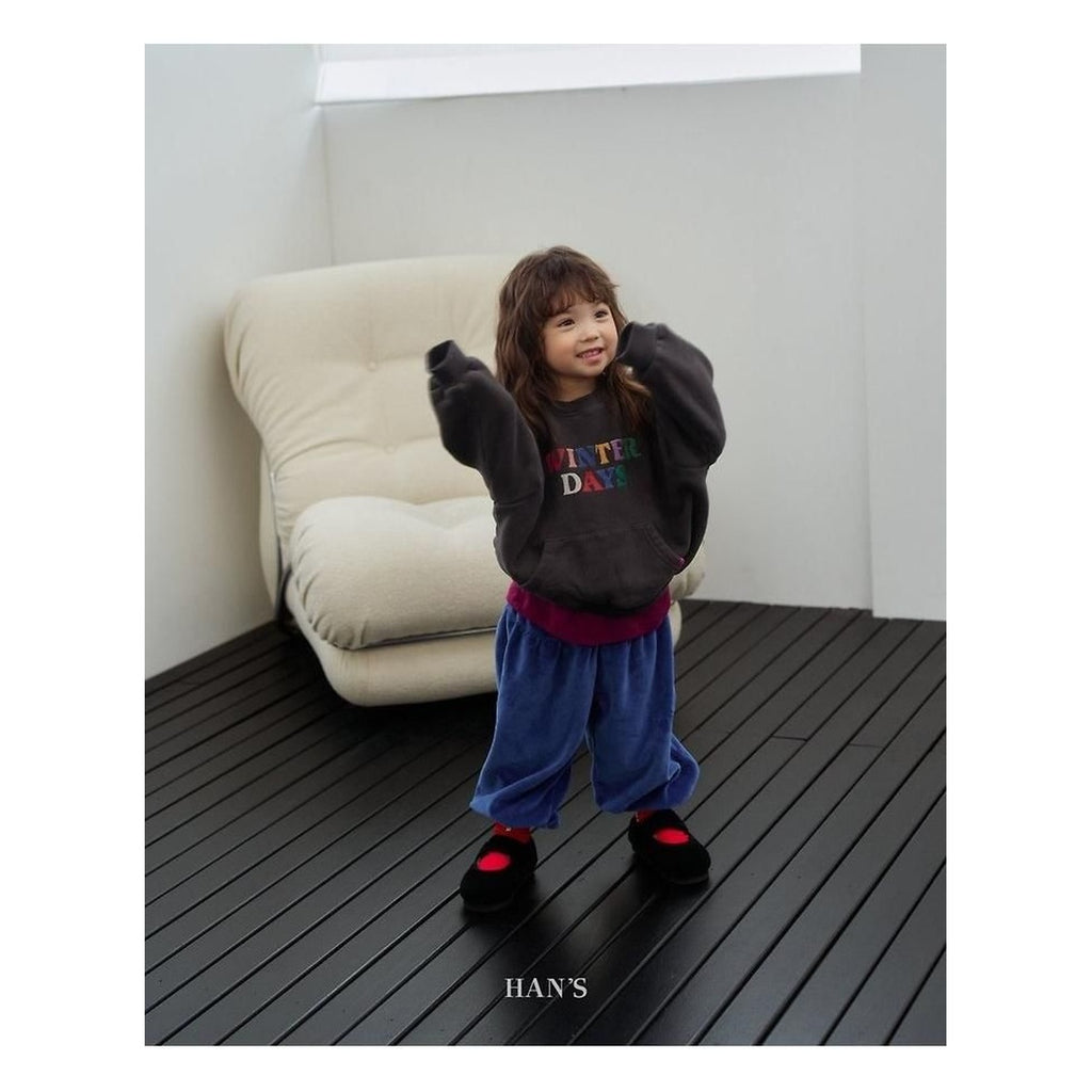 Hans トッポッ ベロアパンツ