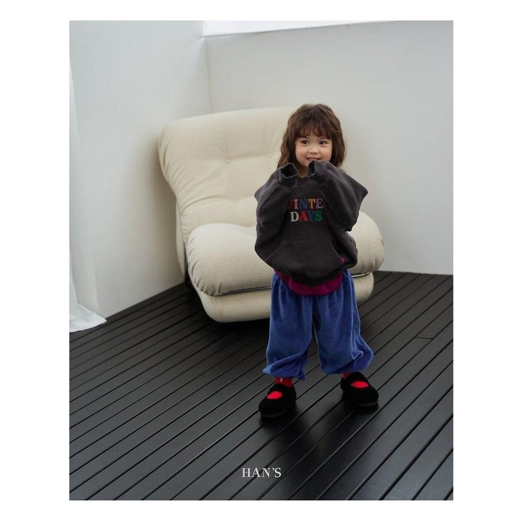 Hans トッポッ ベロアパンツ