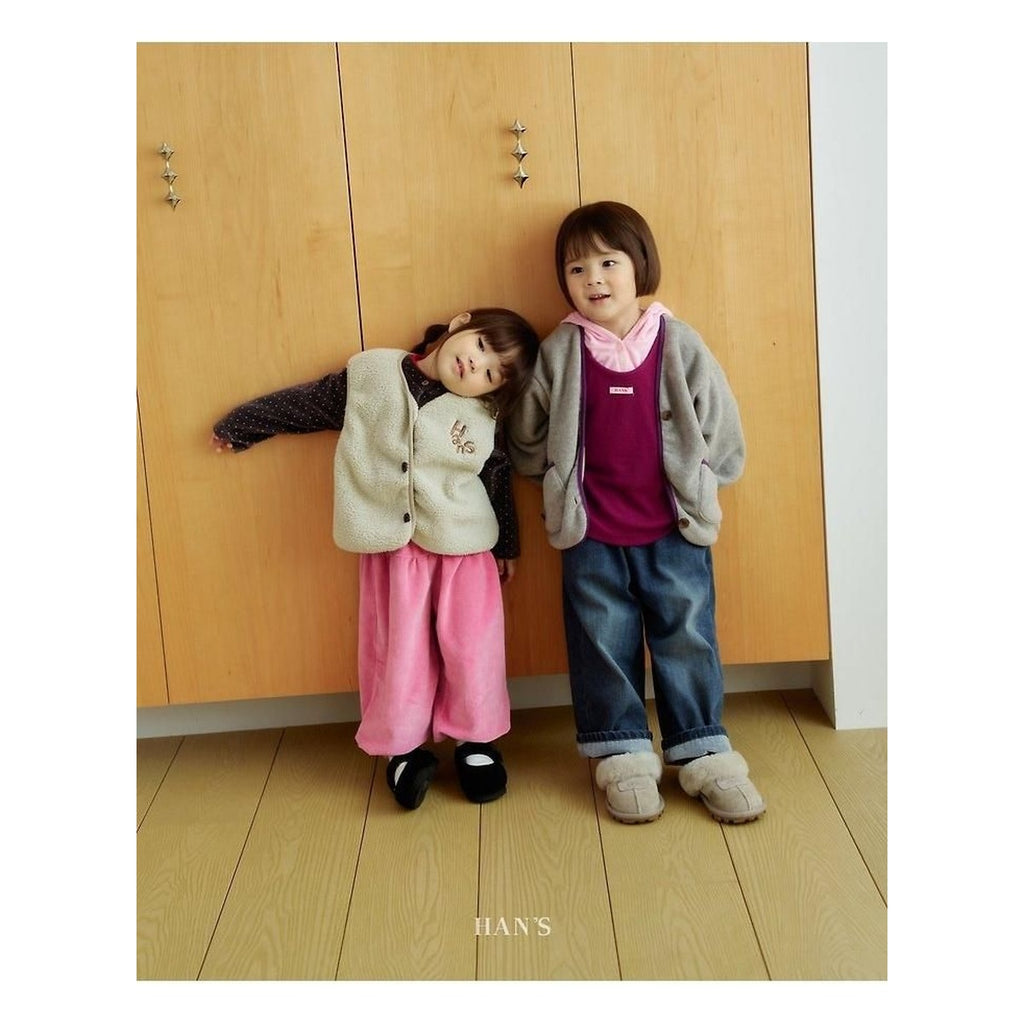 Hans トッポッ ベロアパンツ