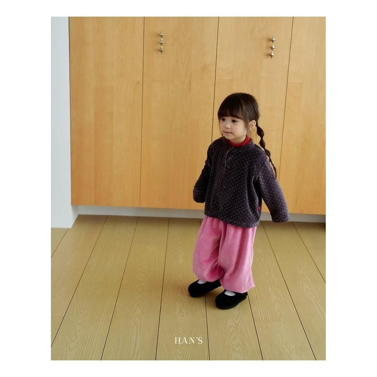 Hans トッポッ ベロアパンツ