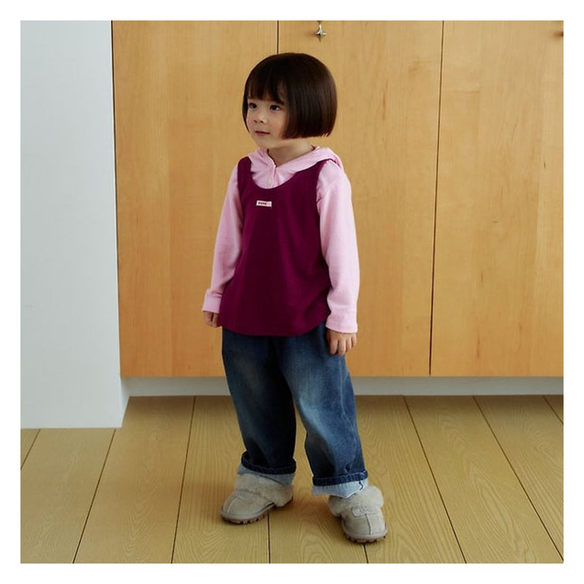 Hans 裏起毛デニムパンツ