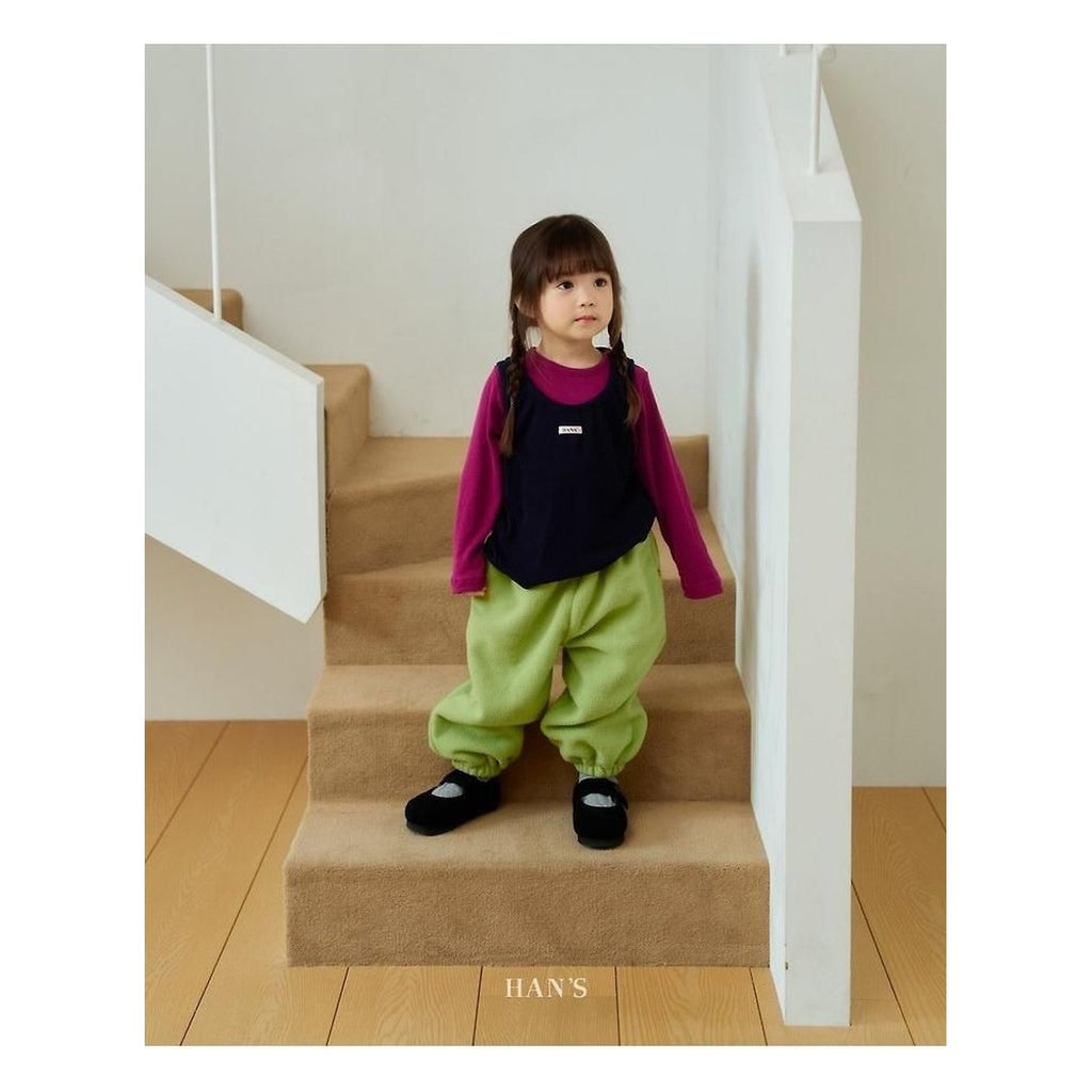Hans ふかふかフリースパンツ
