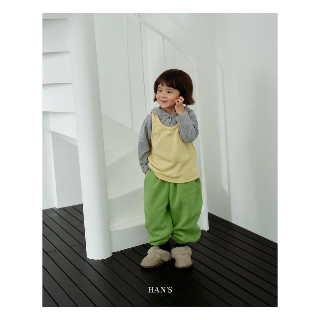 Hans ふかふかフリースパンツ