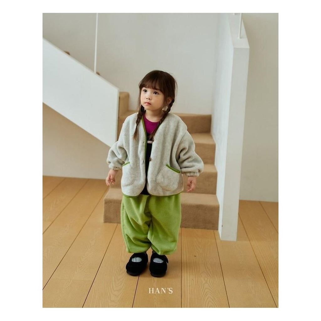 Hans ふかふかフリースパンツ